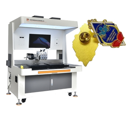 Cute Enamel Design Pin Filling Machine – Precision and Efficiency for Creative Production
